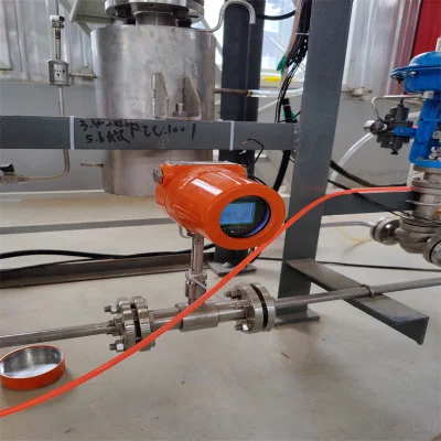 High Precision Hot Gas Mass Flowmeter Insert Type Compressed Air, Oxygen, Nitrogen, Natural Gas, Manufacturers