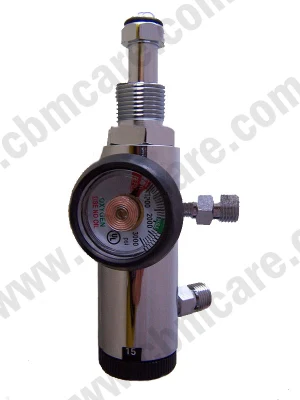 Cga870 Oxygen Regulator with Easy -Use Plastic Knob