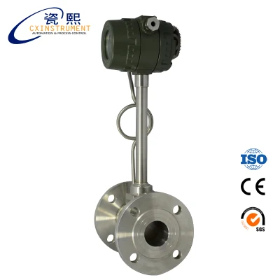 Shanghai Cixi CO2 Gas Flow Meter Oxygen Vortex Flow Meter
