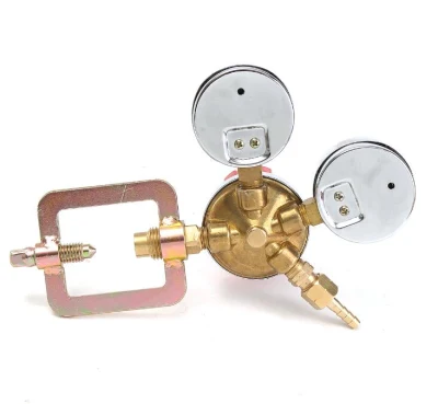 Acetylene Pressure Reducer MIG TIG Flow Control Valve Regulator for Gauge Welding