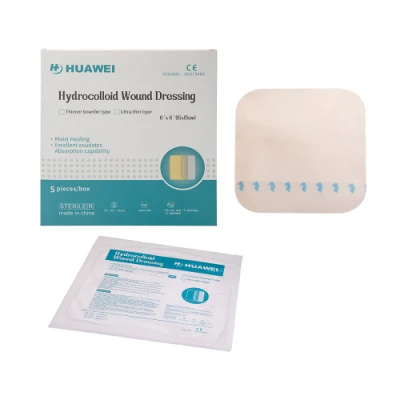 Factory Hydrocolloid Dressing Nursing Interventions Good for Bed Sores Anti Bacteria Hydrocolloid Dressings Reduce Scarring