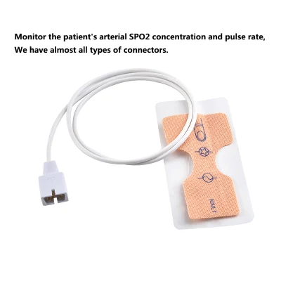 Disposable SpO2 Sensor Coarse Texture Adults Probes for Nellcor 7p