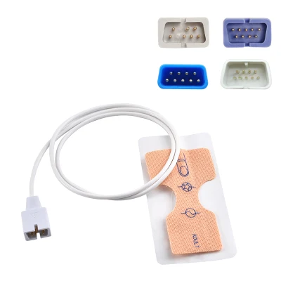 Disposable SpO2 Sensor Coarse Texture Adults Probes for Nellcor 7p