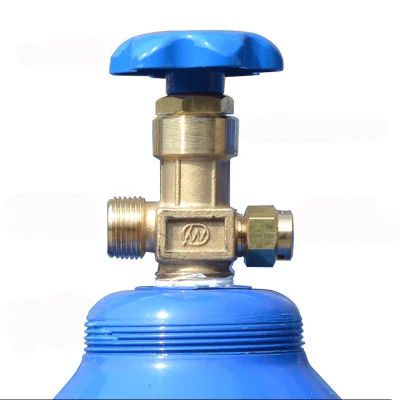 High Pressure Nitrogen Aluminum Gas Bottles Medical Equipment
