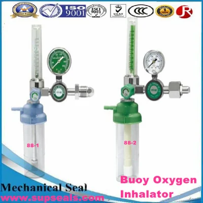 Hospital Medical Oxygen Gas Flow Meter Buoy Type Oxygen Inhaler