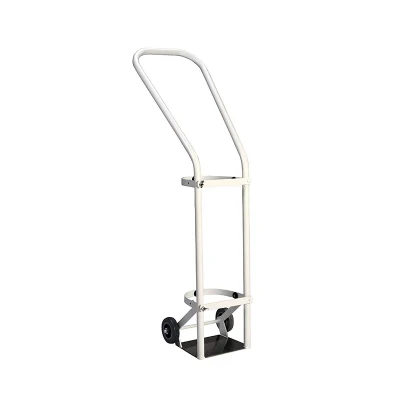 Portable Steel/Aluminum Oxygen Gas Cylinder Trolley for Hospital Use Oxygen Acetylene Gas Cylinder Trolley