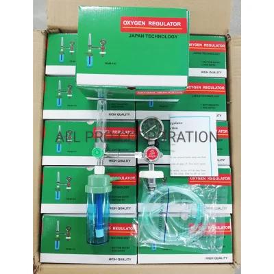 10L/Min Updated Version Medical Oxygen Regulator Pressure Flowmeters