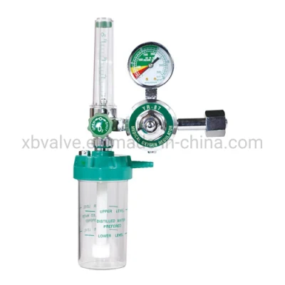 China Aluminium Hospital Medical Oxygen Regulator with Humidifier Wholesale Manufacturer