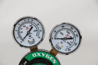 American Style Victor Type Oxygen Gas Pressure Regulator Sr250 Medium Duty Cga540