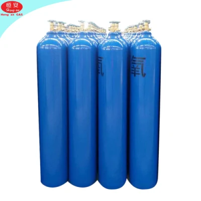 50L 200bar 10m3 High Purity Medical Oxygen Gas Cylinder Seamless Steel Oxygen Cylinder