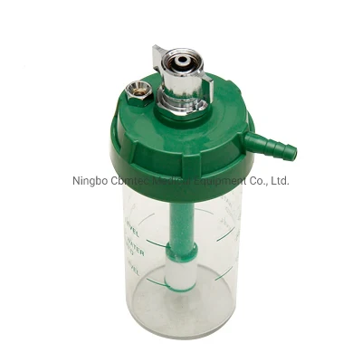 Bubble Humidifier Plastic Oxygen Concentrator Humidifier with Plastic Connector