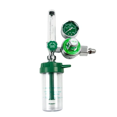 Medical Oxygen Regulator with Humidifier Bottle Oxygen Pressure Regulator