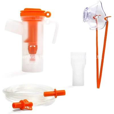 Hospital Respiratory Healthcare Disposable Nebulizer Cups Atomizer Accessories for Home Oxygen Concentrator
