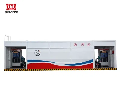 Mobile Fuel Refueling Gas Station Equipment