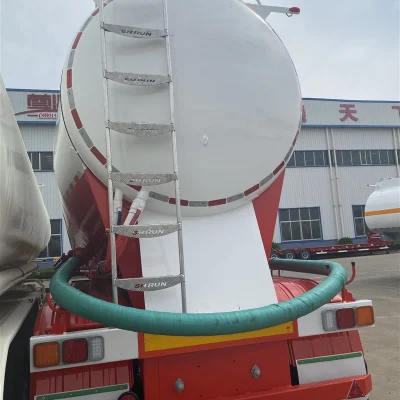 3 Axle Dry Bulk Cement Powder Tank Semi Trailer Cement Bulk Carrier for Sale