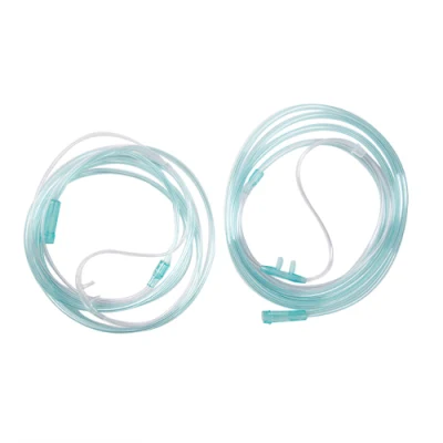 Disposable Medical Clear Straight Shape Nasal Oxygen Cannula CE&ISO Supply