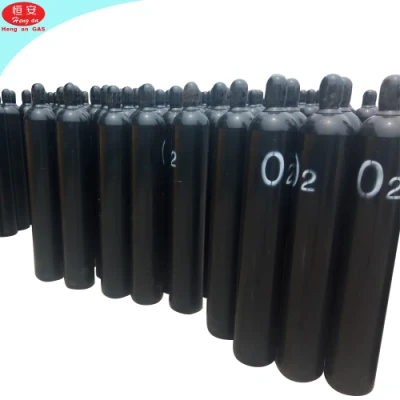 50L 200bar 10m3 High Purity Medical Oxygen Gas Cylinder Seamless Steel Oxygen Cylinder