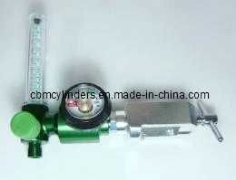 Bullnose O2 Regulator with Knob &amp; Two Check Valves