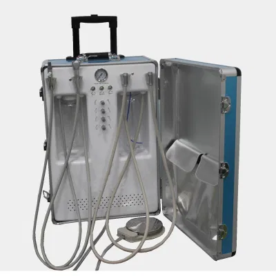 Hochey Medical Factory Mobile Dental Portable 3 Way Syringe Unit Portable Set Dental Chair