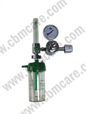 Pin Index Oxygen Regulator with Two Check Valves