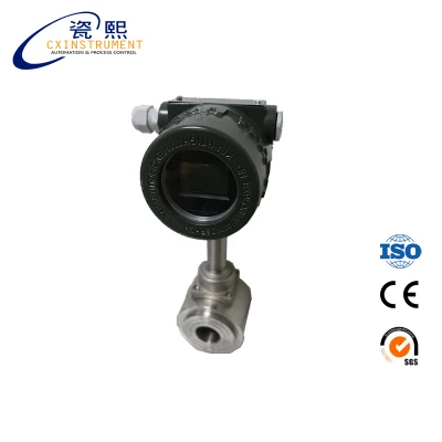 Shanghai Cixi CO2 Gas Flow Meter Oxygen Vortex Flow Meter