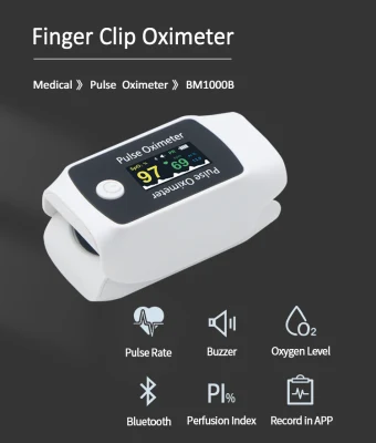 SpO2 Heart Rate Monitor Blood Oxygen Saturation Monitor Oximet Puls Oximet Fingertip Oxygen Level Check Machine