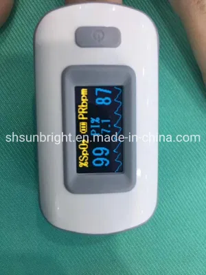 Portable LED SpO2 Blood Oxygen Oximeter Medical Finger Pulse Oximeter
