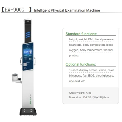 Body Measurement Scale Digital BMI Body Fat Analyzer Machine