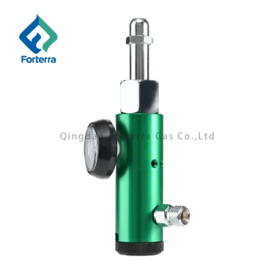Medical Oxygen Gas Pressure Regulator Brass Cga870 Valve Barb 15L Oxygen Gas Regulator
