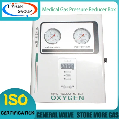 Professional Medical Gas Pressure Reducer Box with Regulator Integration