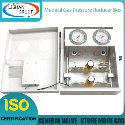 Professional Medical Gas Pressure Reducer Box with Regulator Integration