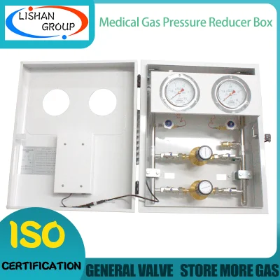 Professional Medical Gas Pressure Reducer Box with Regulator Integration