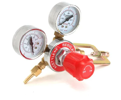 Acetylene Pressure Reducer MIG TIG Flow Control Valve Regulator for Gauge Welding