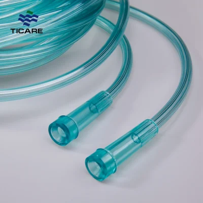 Hospital Nose Oxygen Cannula Tube Nose Prong Tubing Cannula in Nose