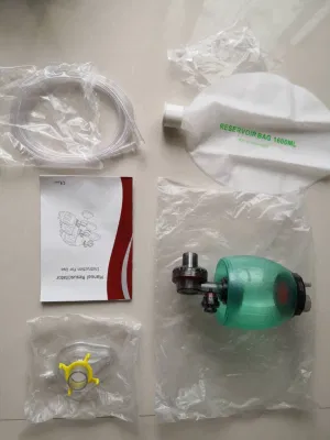 Medical Level SEBS Material Oxygen Resuscitator with CE Certificate