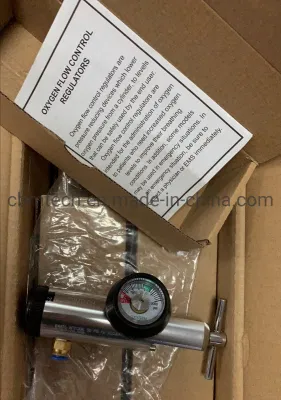 3000psi Medical Aluminum Click-Style Oxygen Regulator