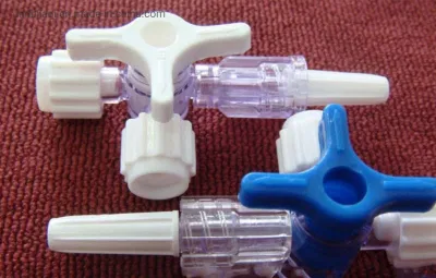 Medical Equipment Disposable Items Three-Way Luer Valve
