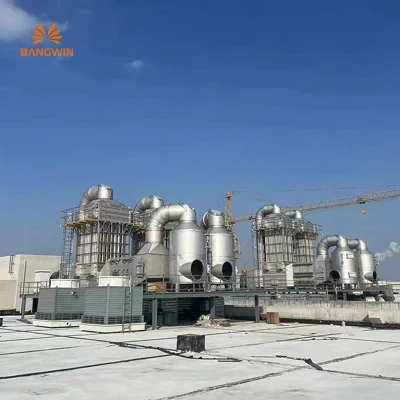 Automated Control Waste Gas Cleaning System Organic Waste Gas Treatment Equipment