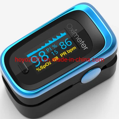 Portable Small Home SpO2 Pulse Oximeter LED Screen Medical Equipment Finger Pulse Oximeter China Factor Fingertip Pulse Sensor Oximeter OLED TFT LED Blood