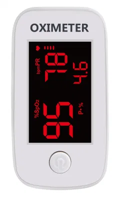Customized Healthcare Products Thermometer OLED Pulse Oxygen Sensor Finger Fingertip Oximeter Hot
