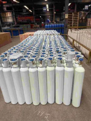 High Quality Composite 40L Oxygen Bottle High Pressure 150bar Medical Oxygen Cylinder