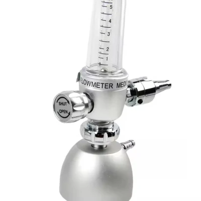 High Quality Oxygen Flowmeter Regulators with Humidifier Bottle with CE Certificate