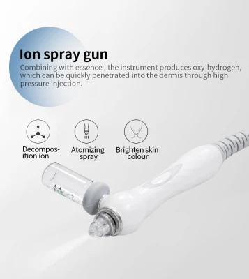 2023 Hot Sale Oxygen Jet Peel Hydro Facial Massage Machine Water Beauty Equipment Dermabrasion