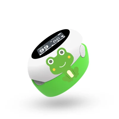 Child Infant Baby Fingertip Pulse Oximeter Blood Oxygen SpO2 Pulse Monitor Sensor Heart Rate Probe