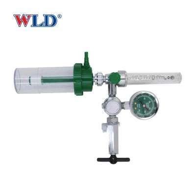 Cga 540 Humidifier Wall Type Flowmeter Oxygen Regulator with Parts Nut Tank