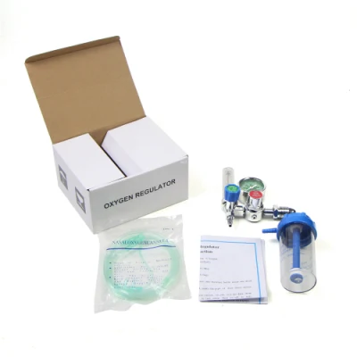 Cheap Price Medical Oxygen Regulator Bottle Flowmeter with Humidifier
