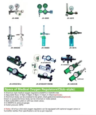 Medical Oxygen Flowmeter Regulator