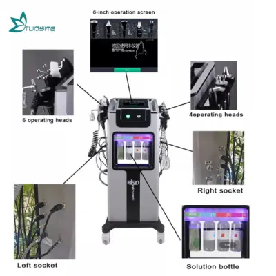 New Medical Oxygen Hydra Small Bubbles Facial Skin Care Equipment