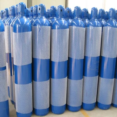 High Pressure Nitrogen Aluminum Gas Bottles Medical Equipment