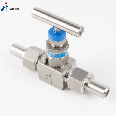 Stainless Steel High Pressure Male Thread NPT Needle Valve Gas Regulator